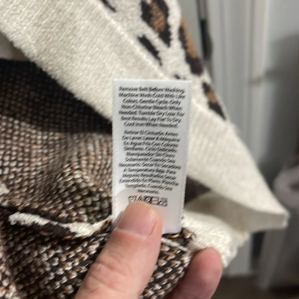 Time and Tru Women's belted sweater vest Size 4-6 - Picture 6 of 11